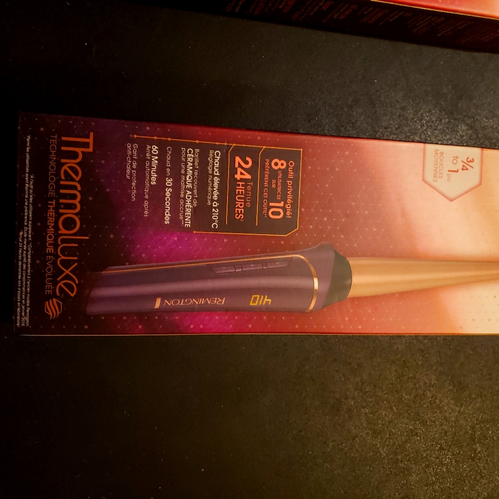 Curling iron 3/4 inch